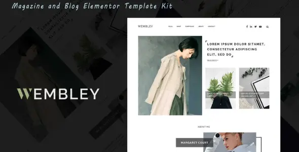 Wembley – Blog & Magazine Elementor Template Kit